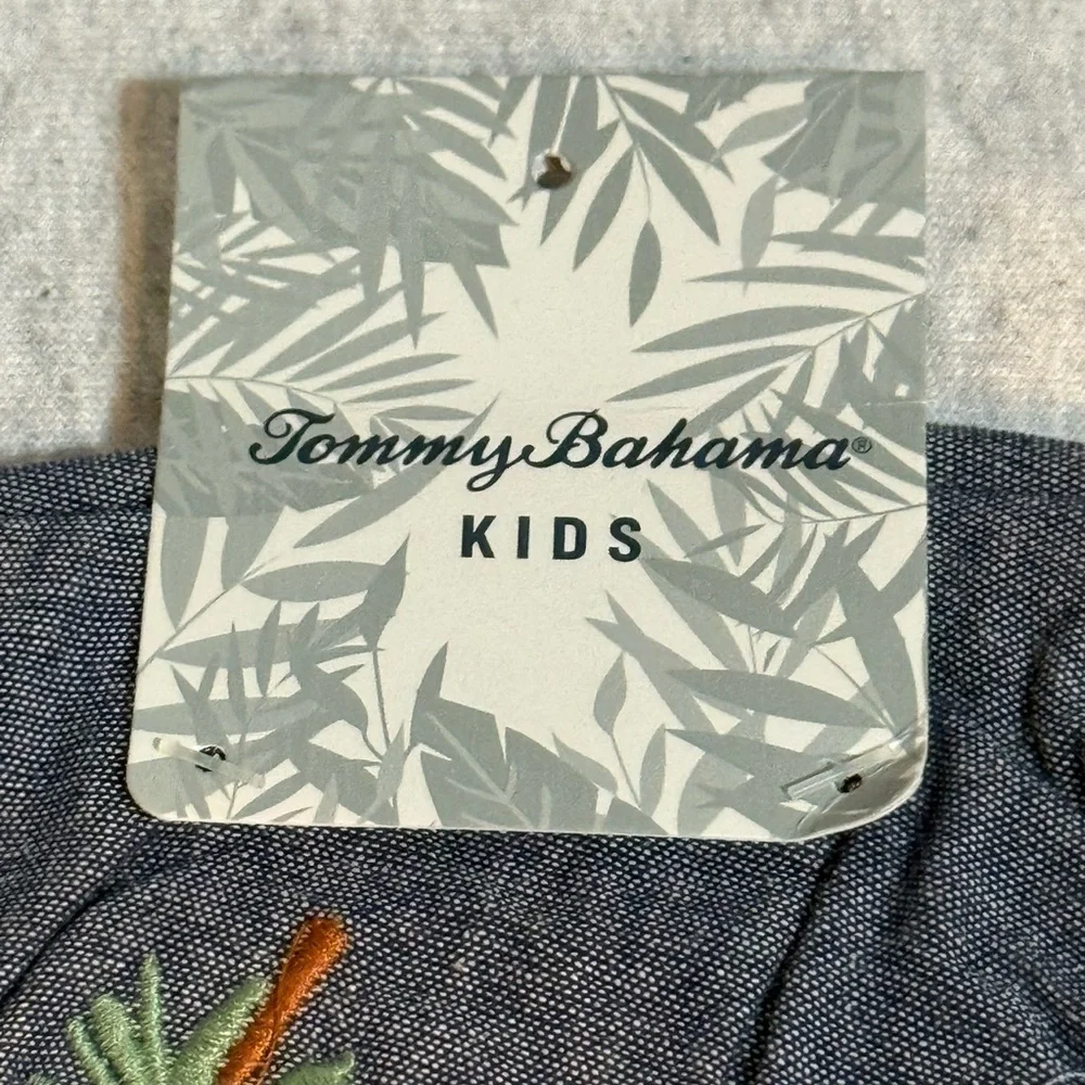 Tommy Bahama‎ Kids Chambray Bucket Hat 🌴